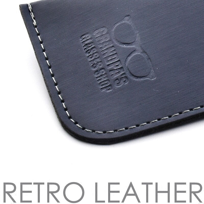 Soft Retro Leather Eyes Reading Glasses Bag