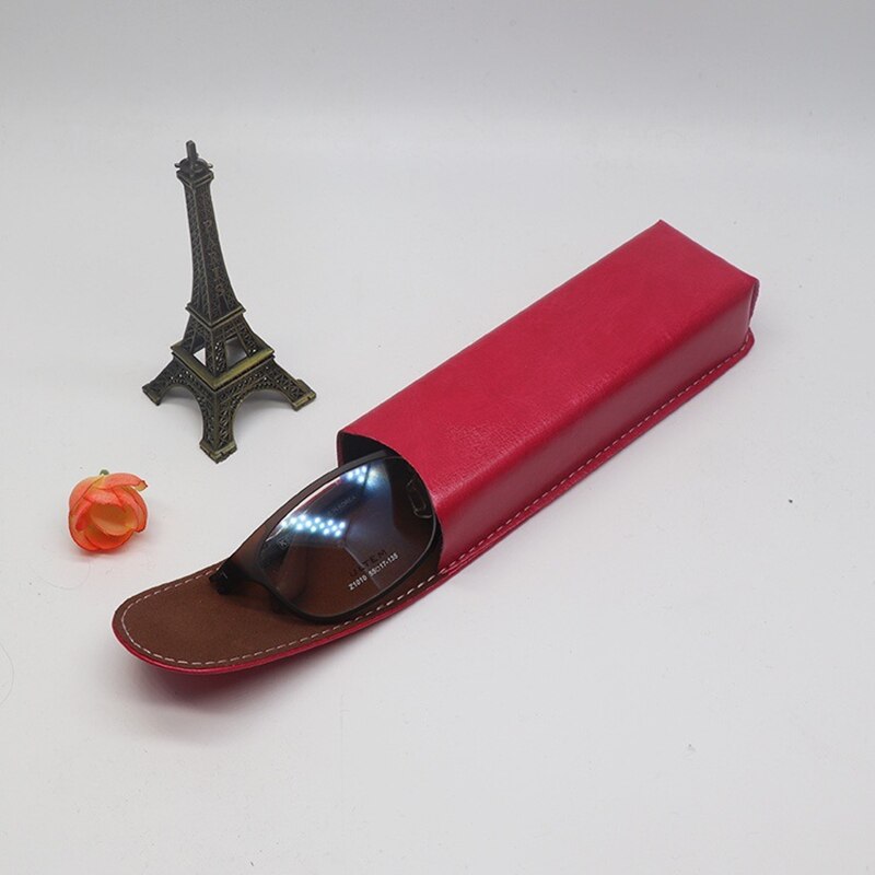 Classic Leather Presbyopic Glasses Case