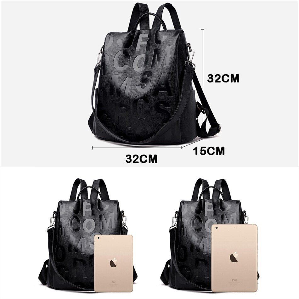 Secure Style: Anti-Theft Women's Backpack