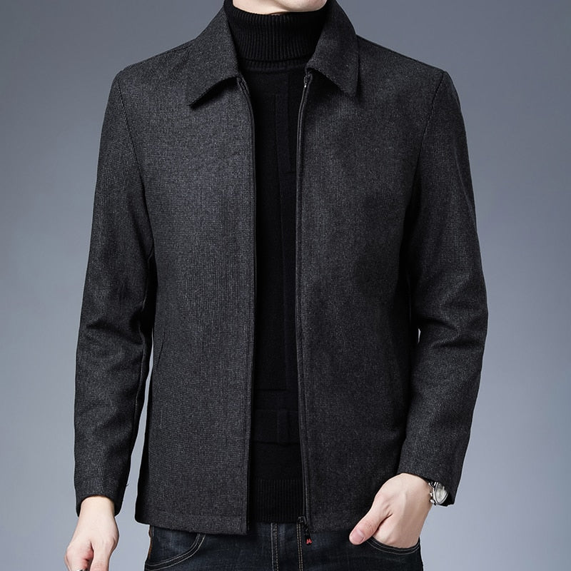 Men Clothing Fashion Classic Jacket