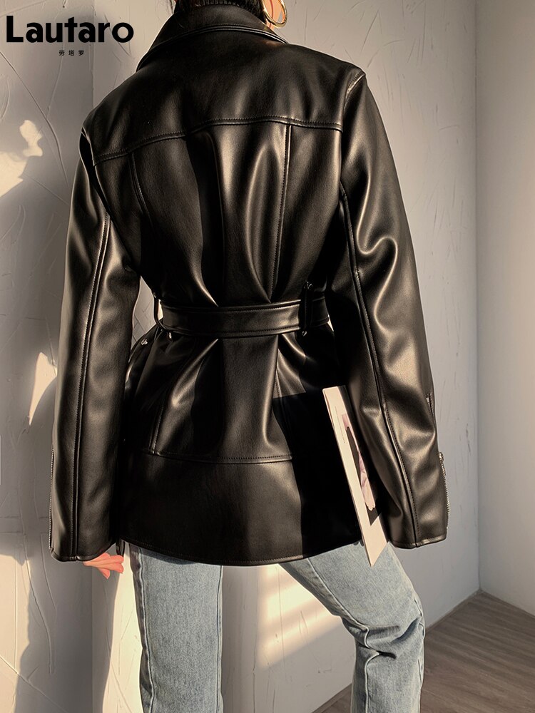 Ride in Style: Women's Moto & Biker Faux Leather Jacket