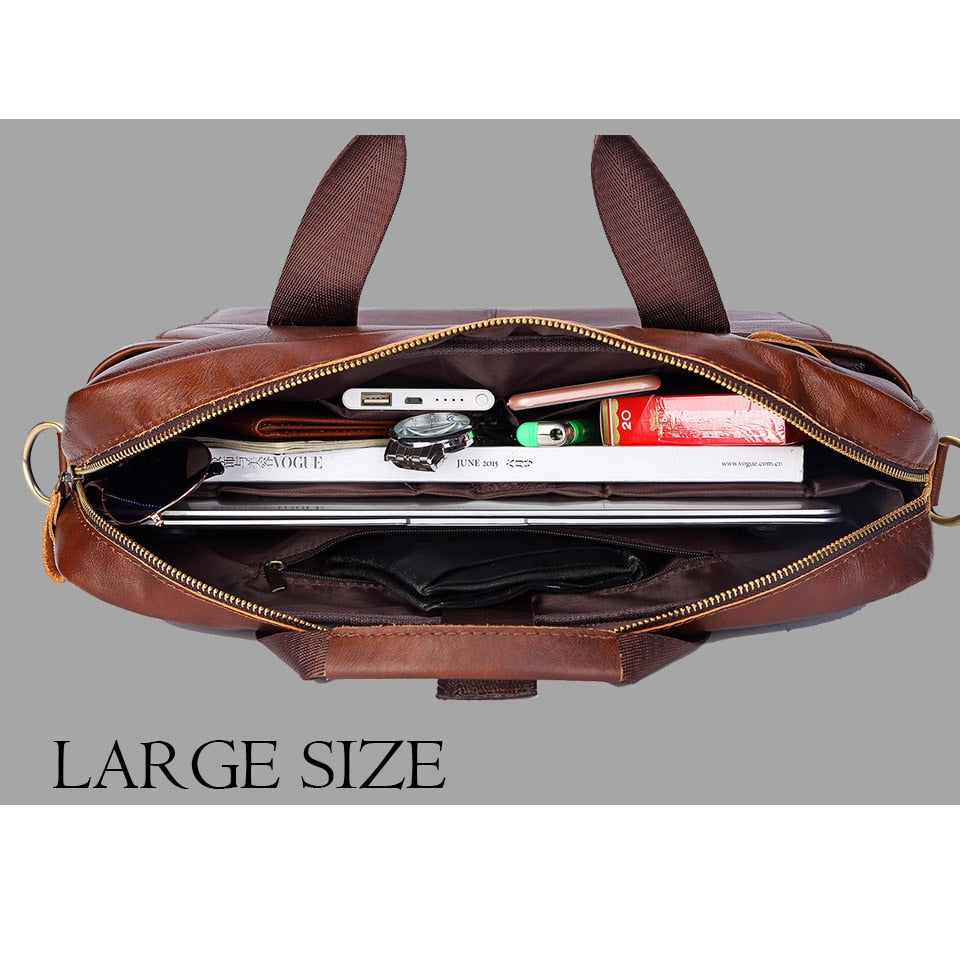 Casual Genuine Leather Messenger Bag/Handbag/Crossbody Bag