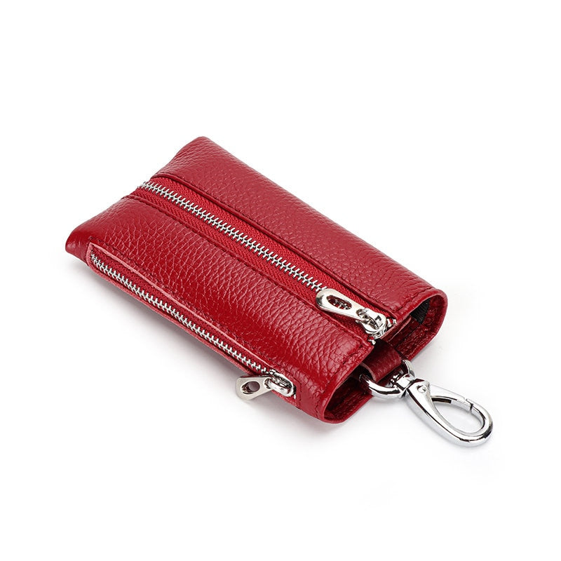 Genuine Leather Unisex Key Wallets