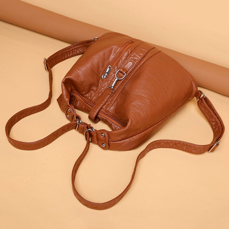 🌟 Elevate Your Style with Leather Female Shoulder Bags! 🌟