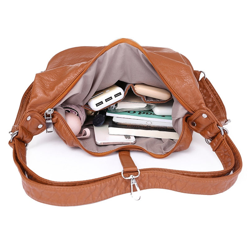 🌟 Elevate Your Style with Leather Female Shoulder Bags! 🌟