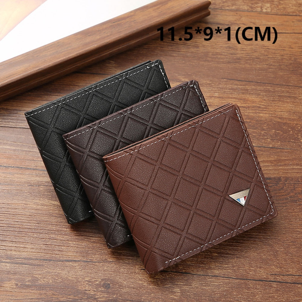 New Men's Wallet Short Wallet