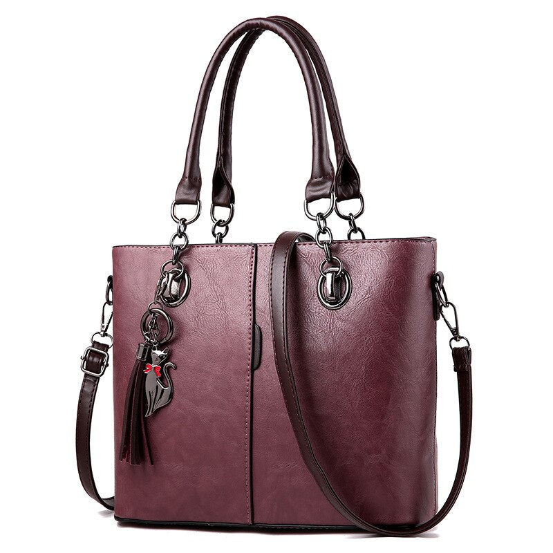 Chic PU Fashion Satchel Shoulder Bag