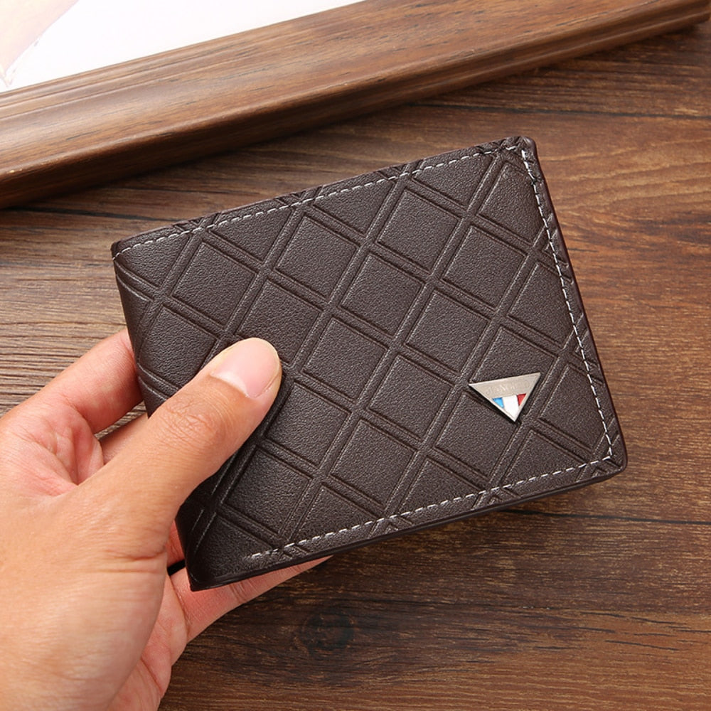 New Men's Wallet Short Wallet