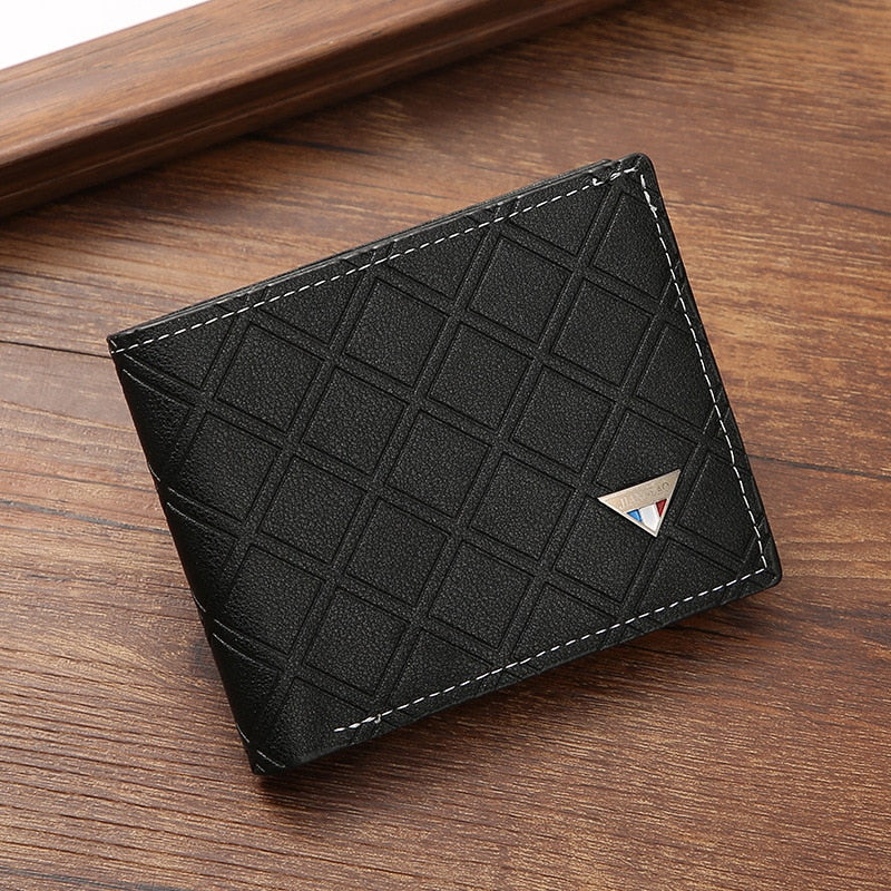 New Men's Wallet Short Wallet