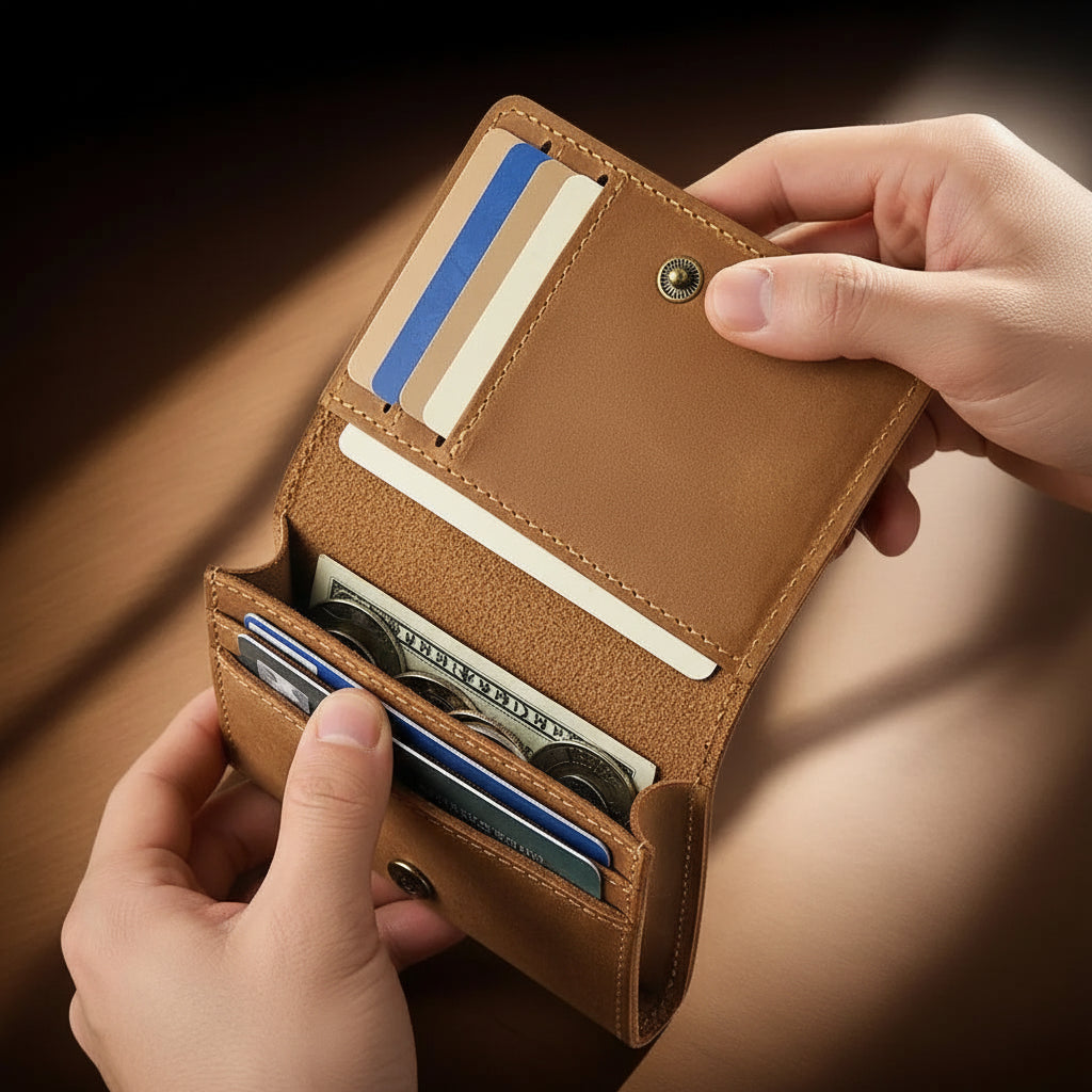 Slim Leather Cardholder