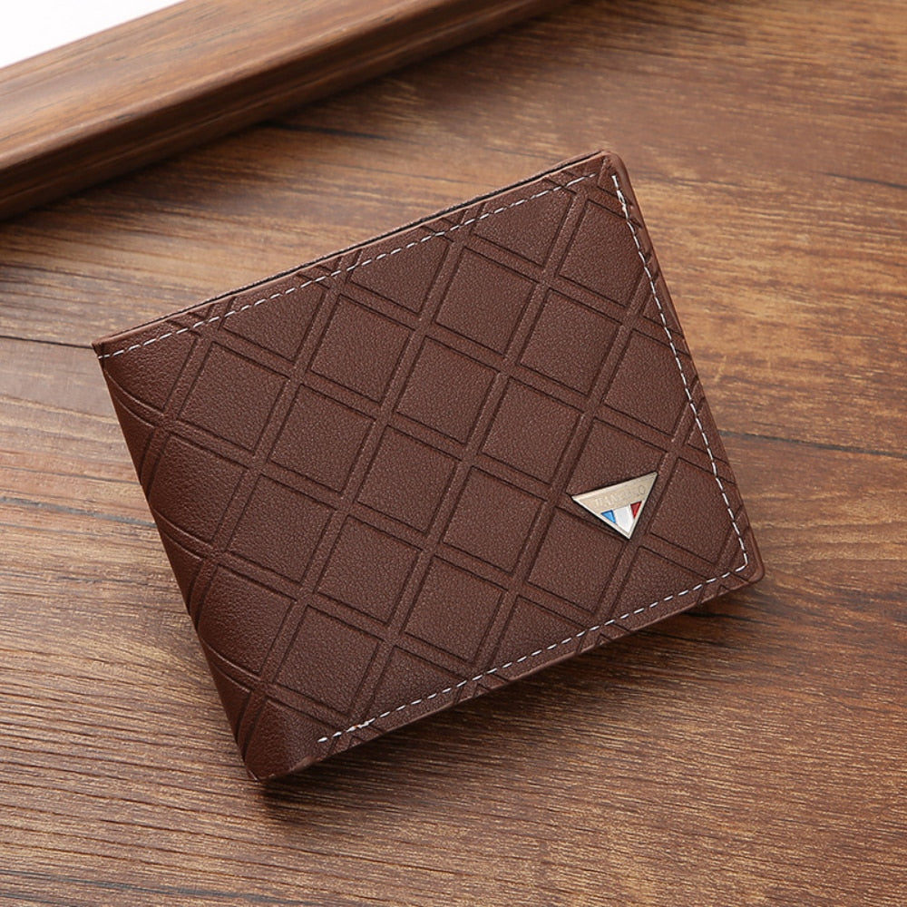 New Men's Wallet Short Wallet