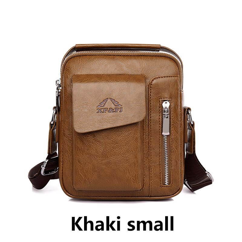 Men Fashion PU Leather Business Anti-theft