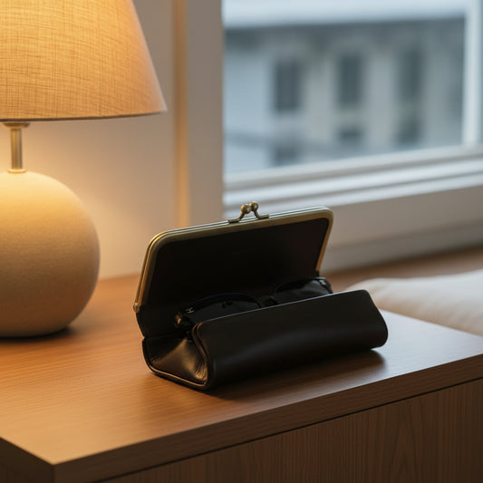 Handmade Leather Glasses Case