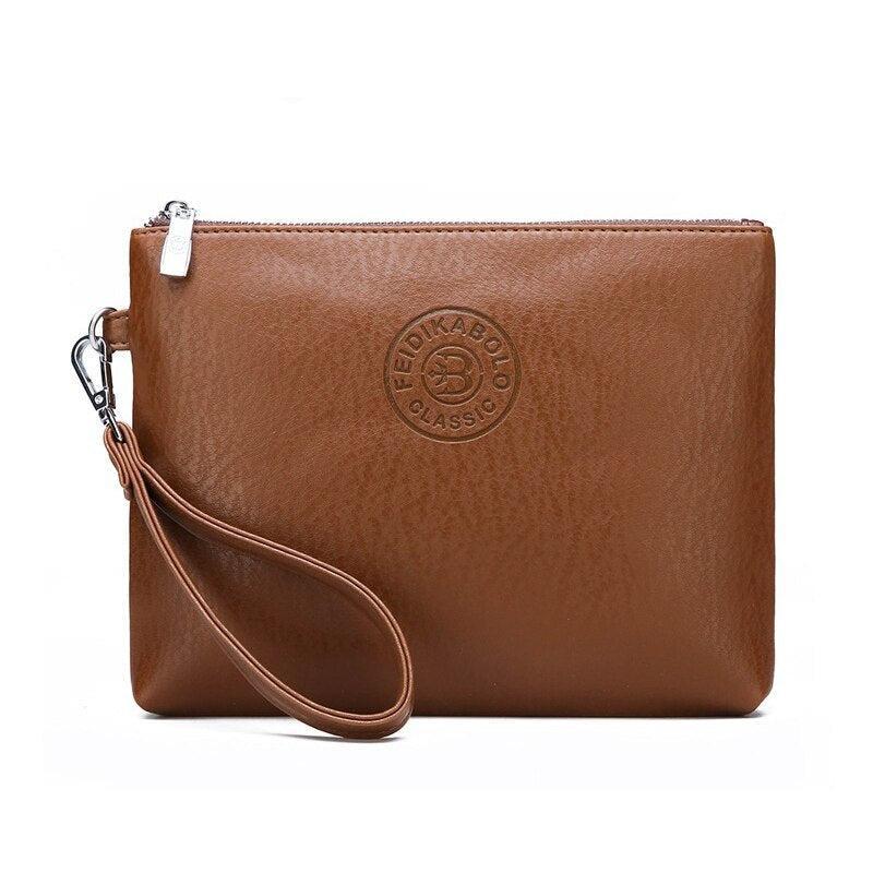 New Business Style Men's Clutch Large Wallet