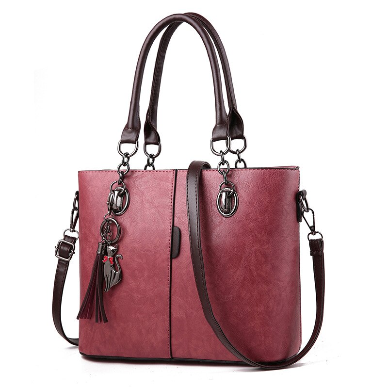 Chic PU Fashion Satchel Shoulder Bag