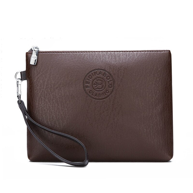 New Business Style Men's Clutch Large Wallet