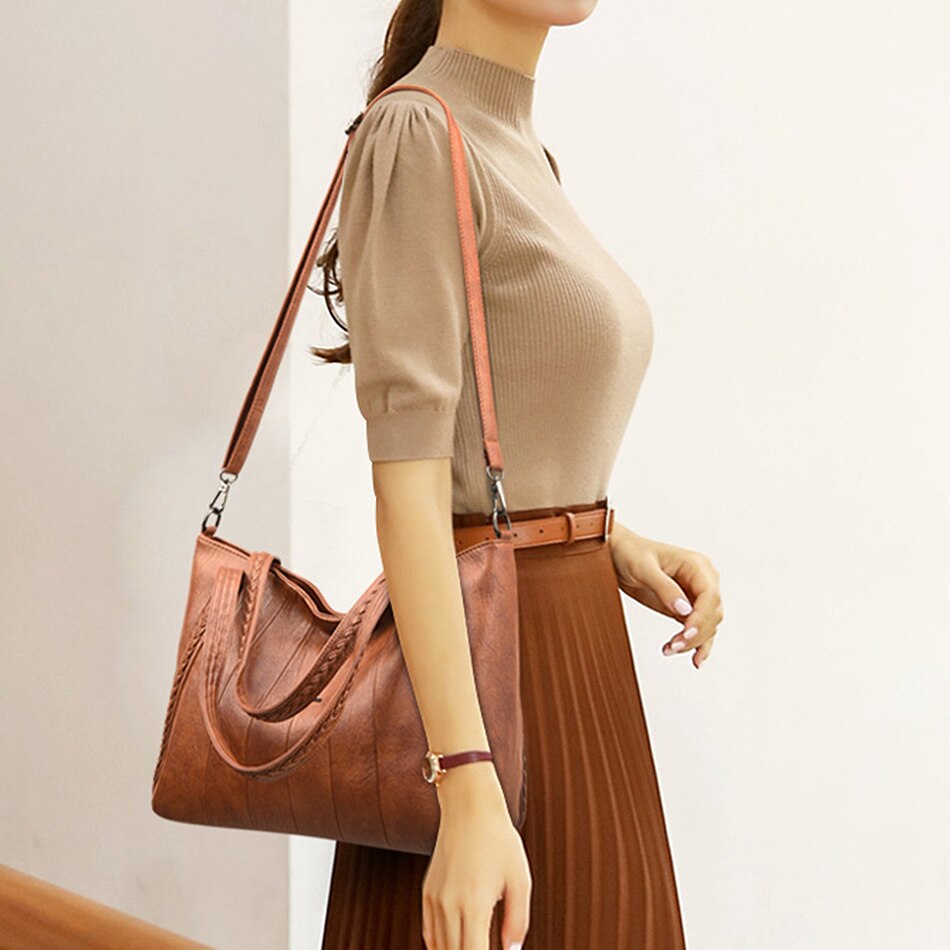 Genuine Leather Fashion Shoulder Bag for Women