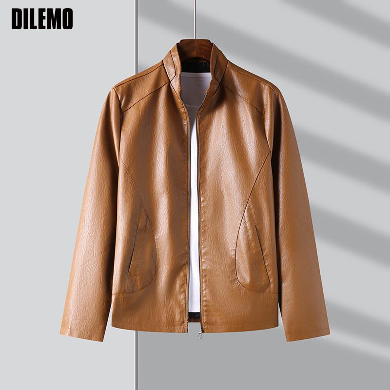 Fashion Classic Faux Pu Fashion Leather Jacket