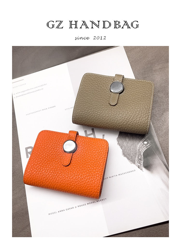 Wallet Women Luxury Design Genuine Leather
