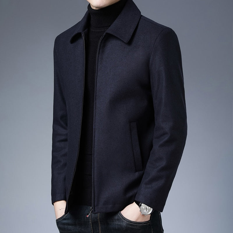 Men Clothing Fashion Classic Jacket