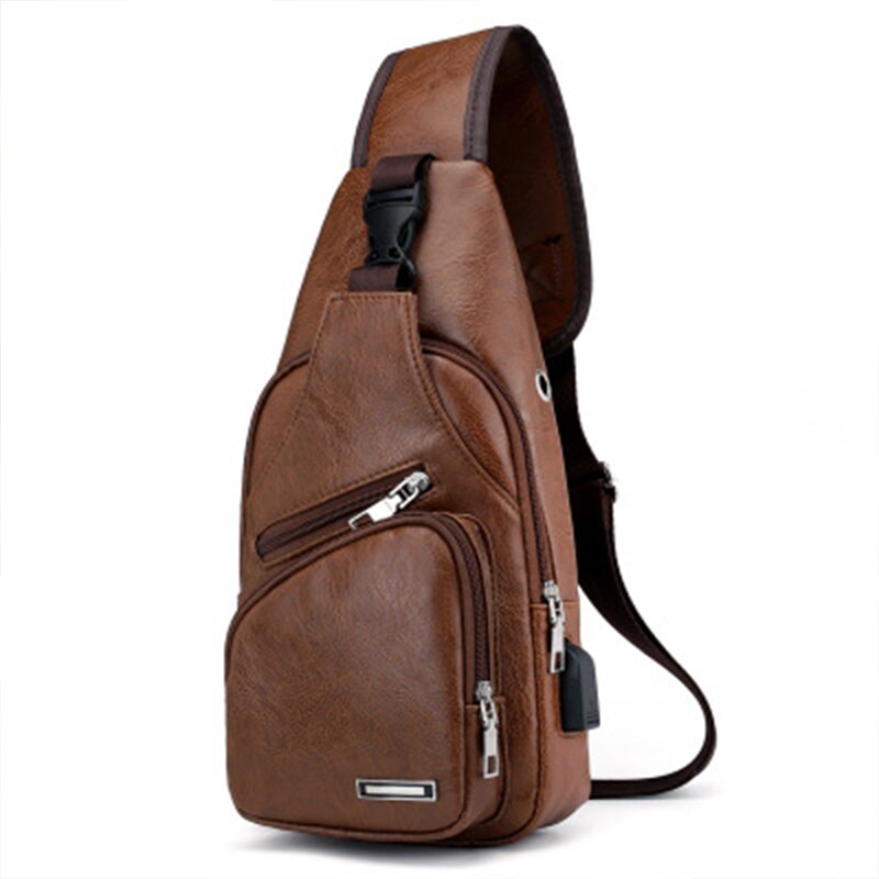 Fashion Leather Chest Bag