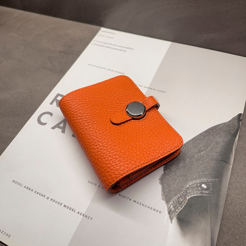 Wallet Women Luxury Design Genuine Leather