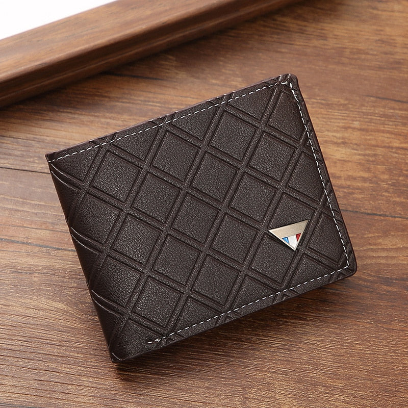 New Men's Wallet Short Wallet
