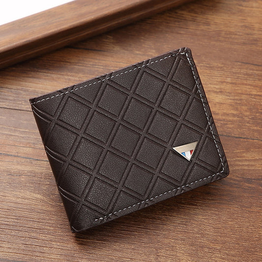 New Men's Wallet Short Wallet